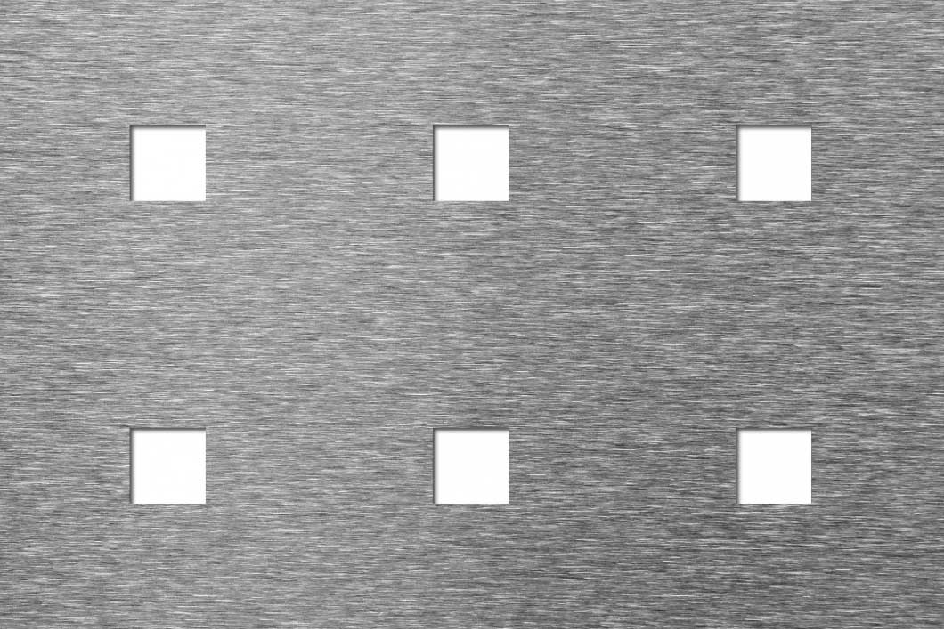 C15 U60 Perforated sheet Stainless steel