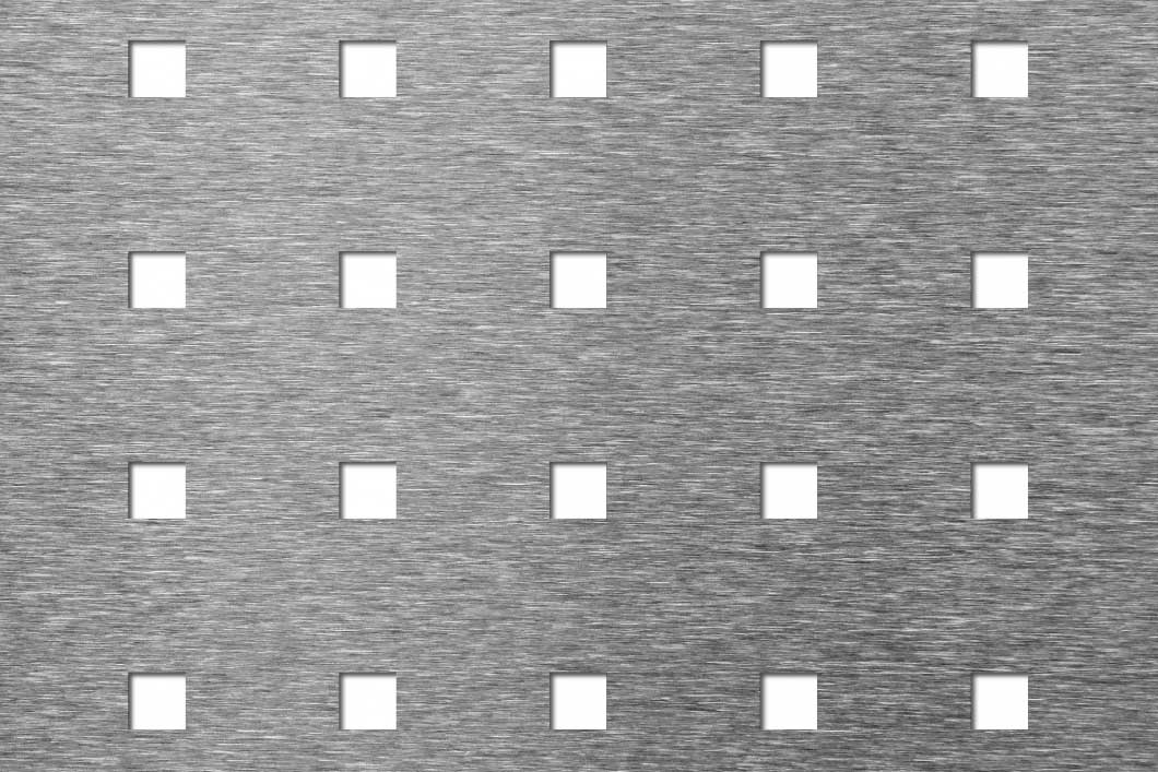 C9,2 U34 Perforated sheet pre galvanised steel